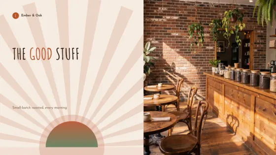 Terracotta Coffee Shop Presentation (16:9)