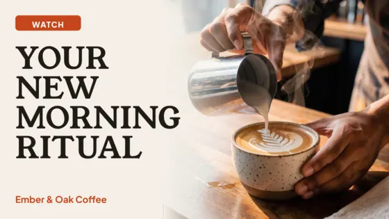 Linen Coffee Shop YouTube Thumbnail