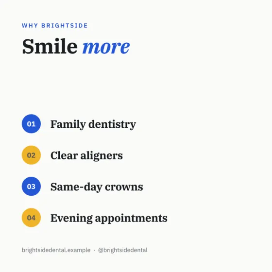 Paper Dental Clinic Facebook Post (Square)