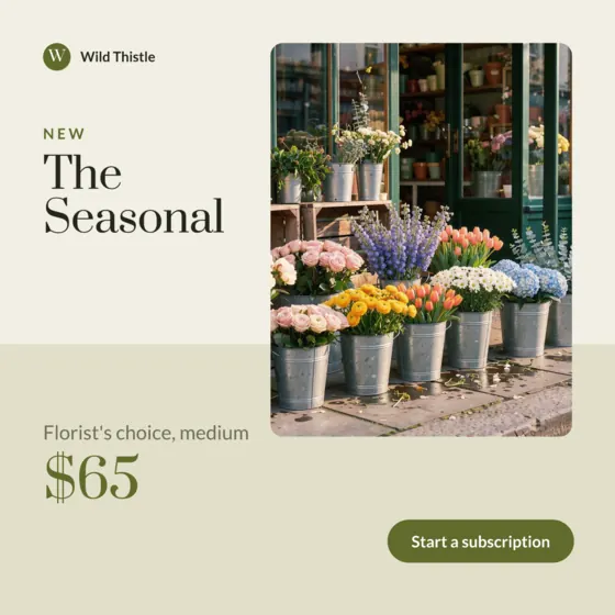 Olive Florist Instagram Post (Square)