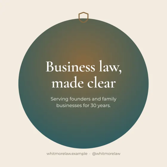 Sand Law Firm Facebook Post (Square)