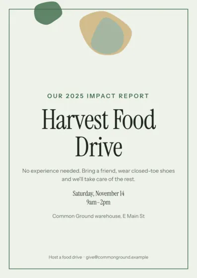 Sage Nonprofit Invitation A6