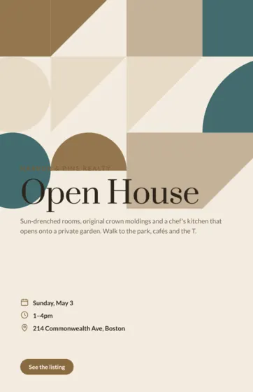 Sand Real Estate Flyer Half Letter (5.5 X 8.5 In)